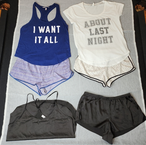 Victoria's Secret Other - 💕6 piece Victoria Secret pj bundle size Medium and Small❣️